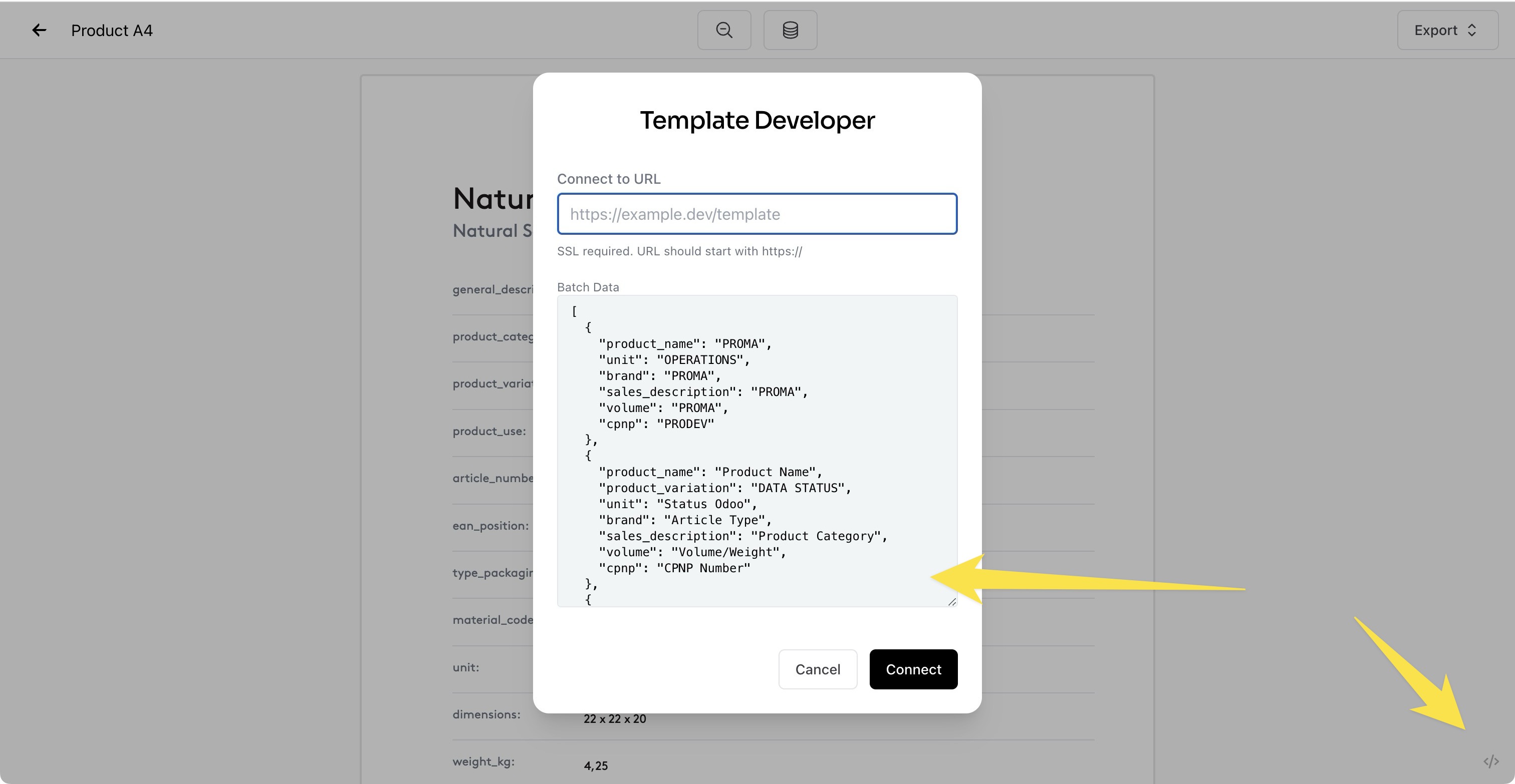 Template Developer Model